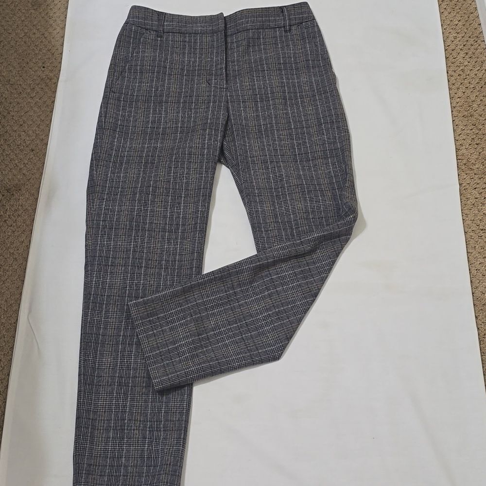 Velvet by Graham & Spencer Plaid Trousers-Size 4
